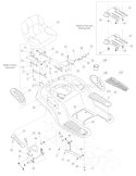 Page D Diagram and Parts List for 13AX605G755 2006 Yard Man Lawn Tractor